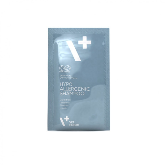 Șampon Vet Expert Hipoalergenic – Pentru Câini și Pisici – 1 Plic x 15 ml